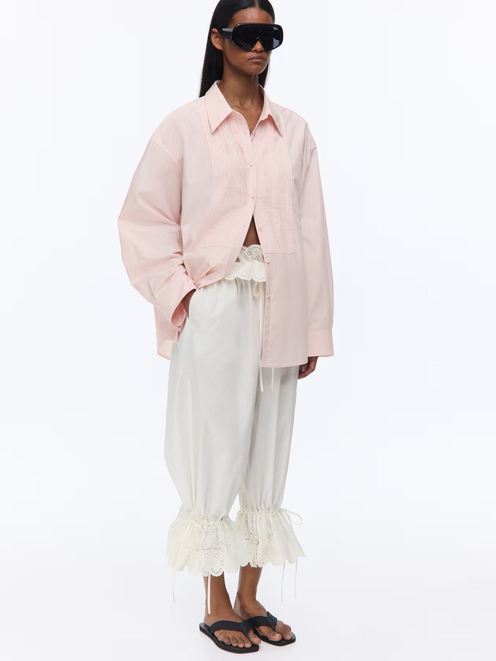 LIVIA NUNES H&M CROPPED BALLOON PANTS 🤍